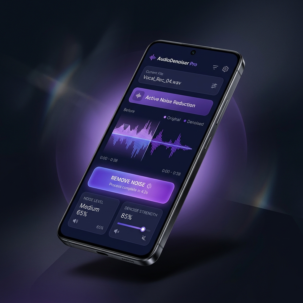 NoiseFix App Interface